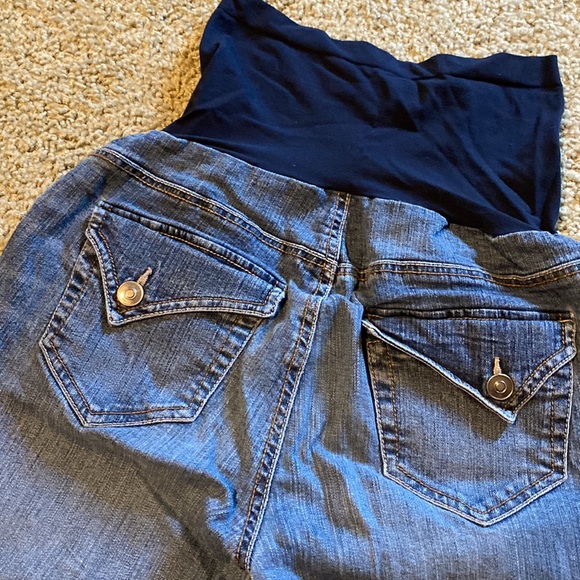5 pocket maternity jeans - Picture 3 of 5